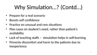 Simulation Based Medical Education.pptx