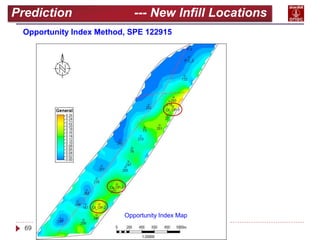 69
Most valuable Indian PSU
Prediction --- New Infill Locations
Opportunity Index Method, SPE 122915
Opportunity Index Map
 