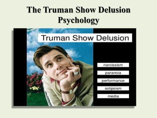 The Truman Show Delusion
Psychology
 