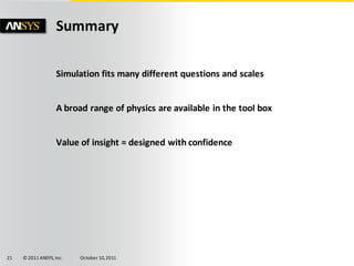 Simulation in Design - Dive into ANSYS simulation | PDF