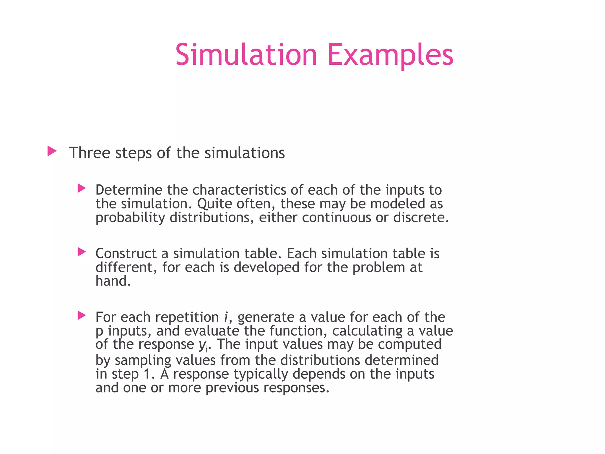 Simulation & Modeling - Smilulation Queuing System | PPT