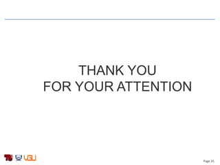 Page 35
THANK YOU
FOR YOUR ATTENTION
 