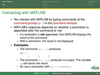 Simulation of wireless communications using matlab | PDF