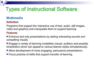Instructional Simulation Example Curvilinear Friendly design,  users do not need to get trained to operate these tools. Using buttons, textboxes and slide bars learners can run or stop the experiment and change the parameters of the phenomena.  