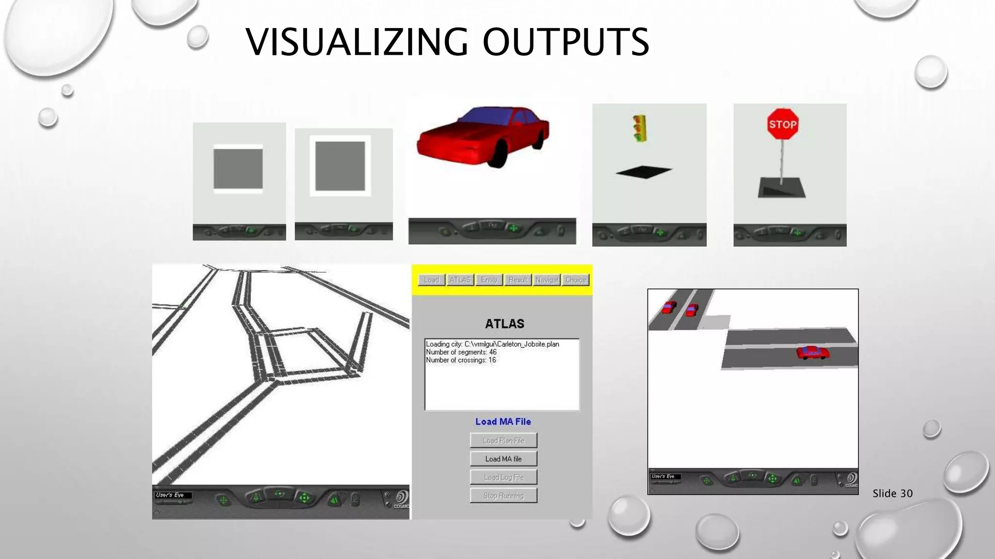 Slide 30
VISUALIZING OUTPUTS
 