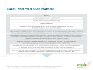 simulation acv angels presentation of stroke | PPTX