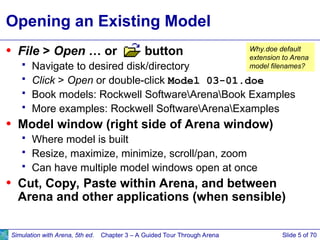 Comprehensive Guided Tour of Arena Simulation Software Features and ...