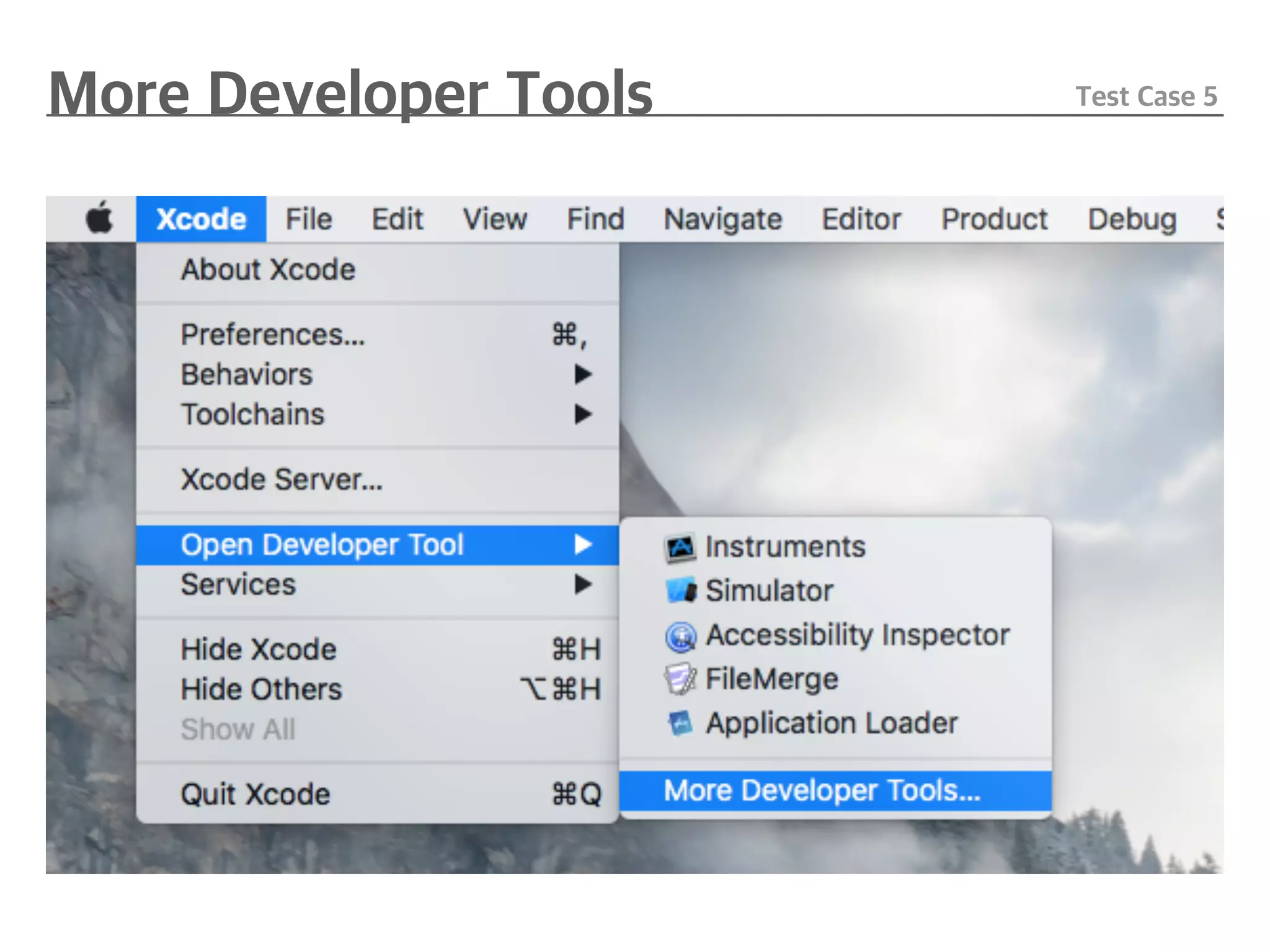 Simulator customizing & testing for Xcode 9