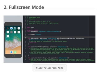 Allow Fullscreen Mode
 