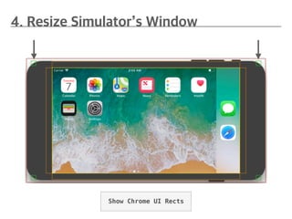 Show Chrome UI Rects
 