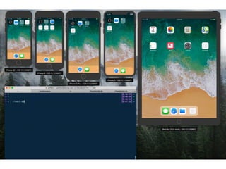 Simulator customizing & testing for Xcode 9