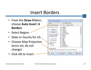 Simulation Borders Simulator QuickStart guide for the simulation | PDF