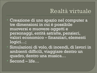 Simulazioni E Tecnologia