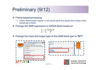 A Simple Communication System Design Lab #1 with MATLAB Simulink | PPT