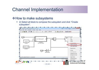 A Simple Communication System Design Lab #4 with MATLAB Simulink | PPT