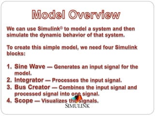 Simulink - Introduction with Practical Example | PPT