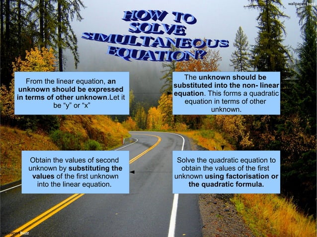 Simultaneous equation | PPT