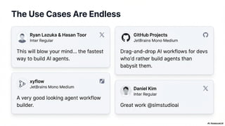 Simple No-Code AI Agent Workflow Builder | PDF