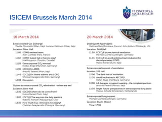 ISICEM Brussels March 2014 
Brussels presentations 
 
