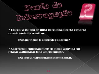 Sinais De Pontuação