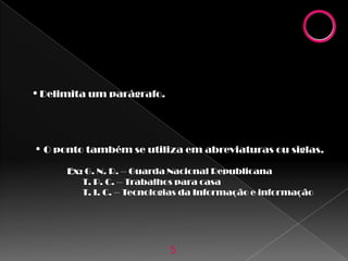 Sinais De Pontuação