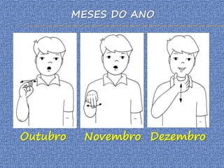 MESES DO ANO
Outubro Novembro Dezembro
 