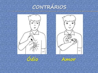 CONTRÁRIOS
Ódio Amor
 