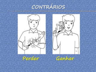CONTRÁRIOS
Perder Ganhar
 