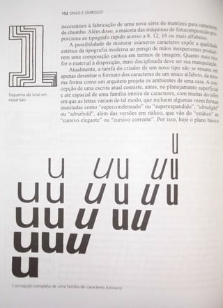 Livro Sinais e símbolos de Adrian Frutiger 