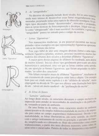 Livro Sinais e símbolos de Adrian Frutiger 