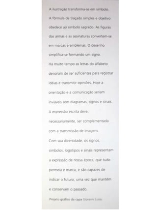 Livro Sinais e símbolos de Adrian Frutiger 