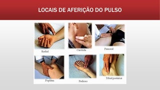 LOCAIS DE AFERIÇÃO DO PULSO
 