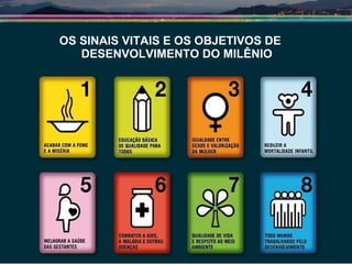 OS SINAIS VITAIS E OS OBJETIVOS DE DESENVOLVIMENTO DO MILÊNIO 