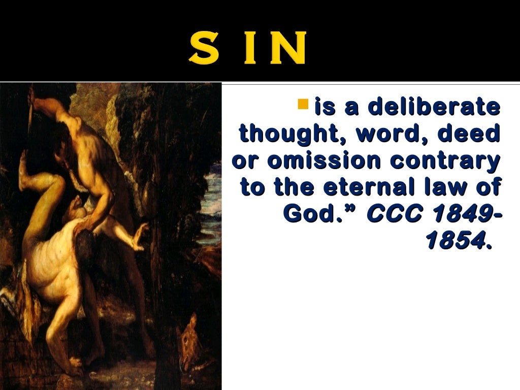 Sin and its types