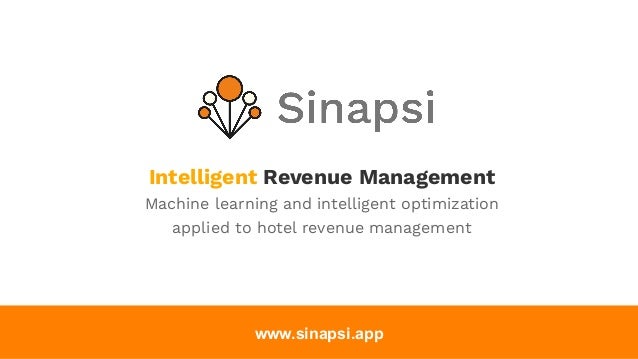 revenue management machine learning