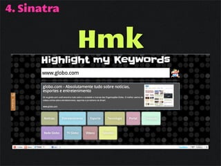 4. Sinatra


             Hmk
 