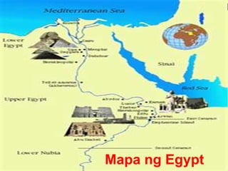 Mapa ng Egypt
 