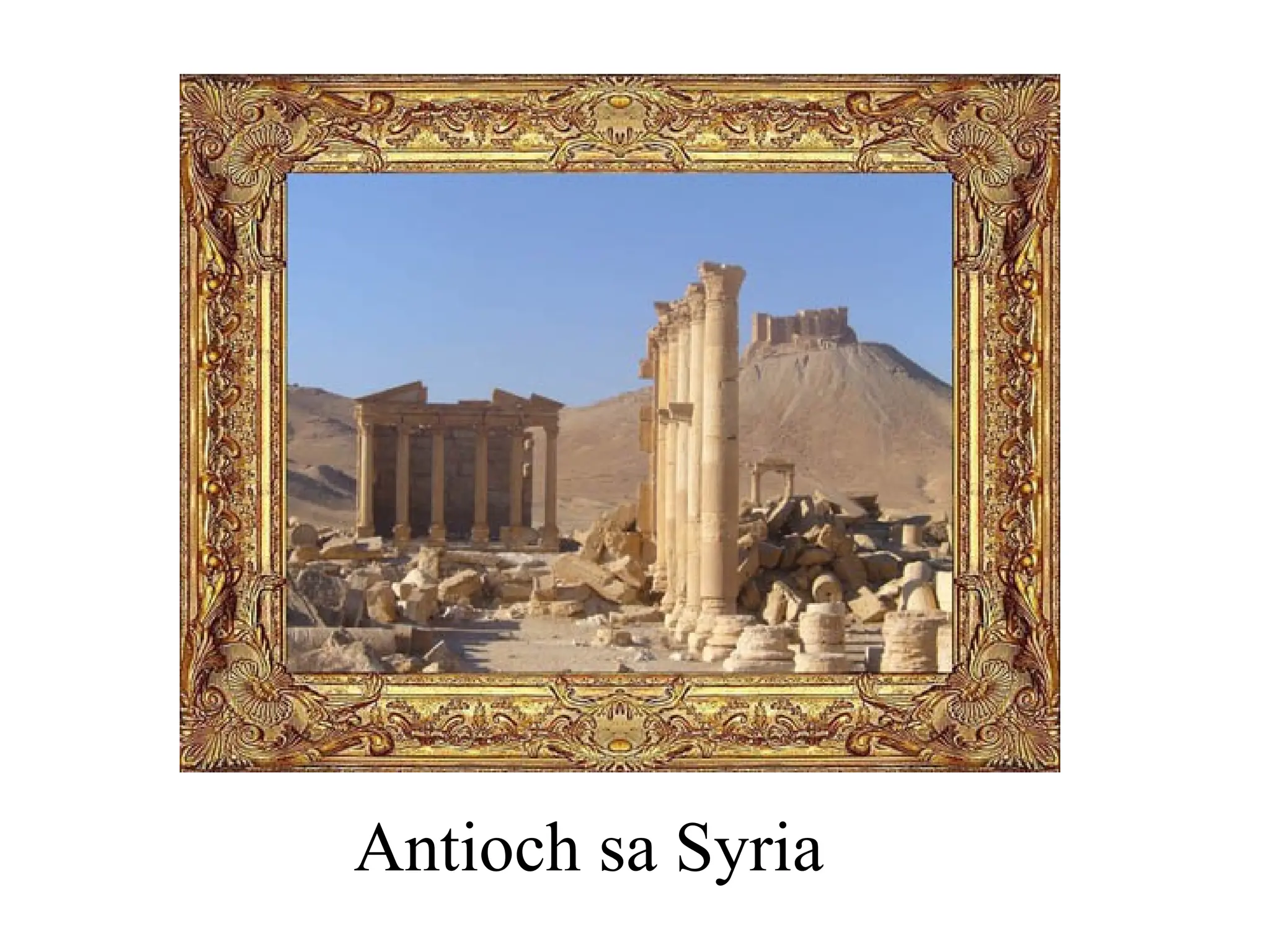 Antioch sa Syria
 