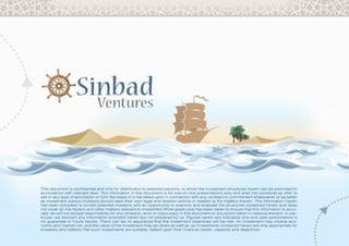 Sinbad Ventures Executive Summary (Global) - Public
