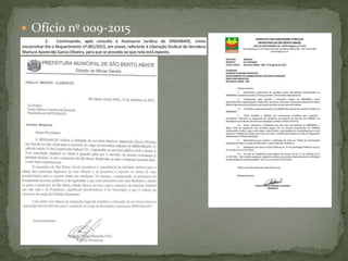  Ofício nº 009-2015
 