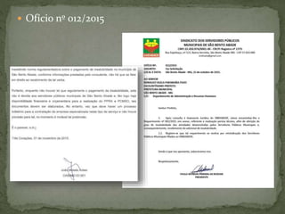  Ofício nº 012/2015
 