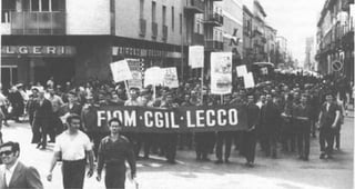 Storia in pillole del sindacato a Lecco