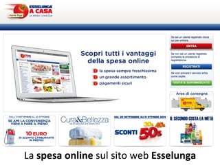 La 
spesa 
online 
sul 
sito 
web 
Esselunga 
 