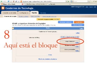 Aquí está el bloque 8