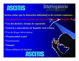 Sindrome Ascitico Edematoso