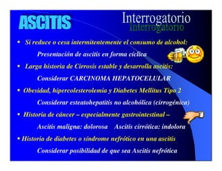 Sindrome Ascitico Edematoso