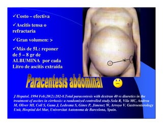 Sindrome Ascitico Edematoso