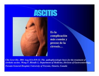 Sindrome Ascitico Edematoso