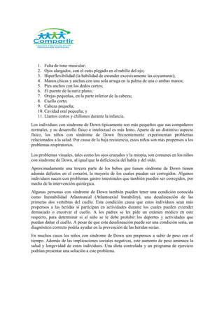 Sindrome De Down Ruddy