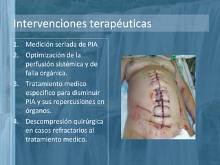 Sindrome Compartimental Abdominal | PPT